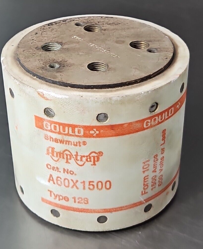 Gould Shawmut AmpTrap A60X1500 Fuse 1500A 600V Type 128                  loc4E32