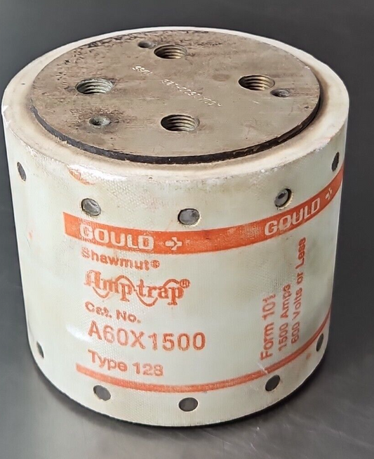 Gould Shawmut AmpTrap A60X1500 Fuse 1500A 600V Type 128                  loc4E32