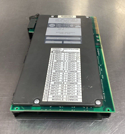 Allen Bradley  1771-IFE A  Analog Output Module (12 BIT) Rev J     3C-33