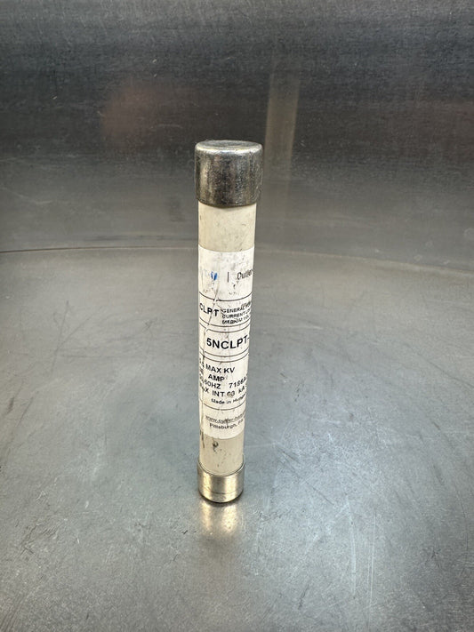 Eaton Cutler Hammer Current Limiting Fuse 5NCLPT-3E CLPT 5.5KV 3E Amp BIN-1.1.1