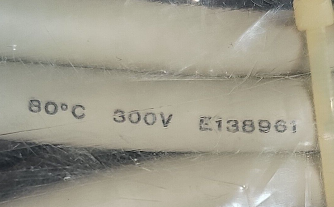 Chuan wei E138961 80°c 300v monitor cable 4 feet                         loc5E28