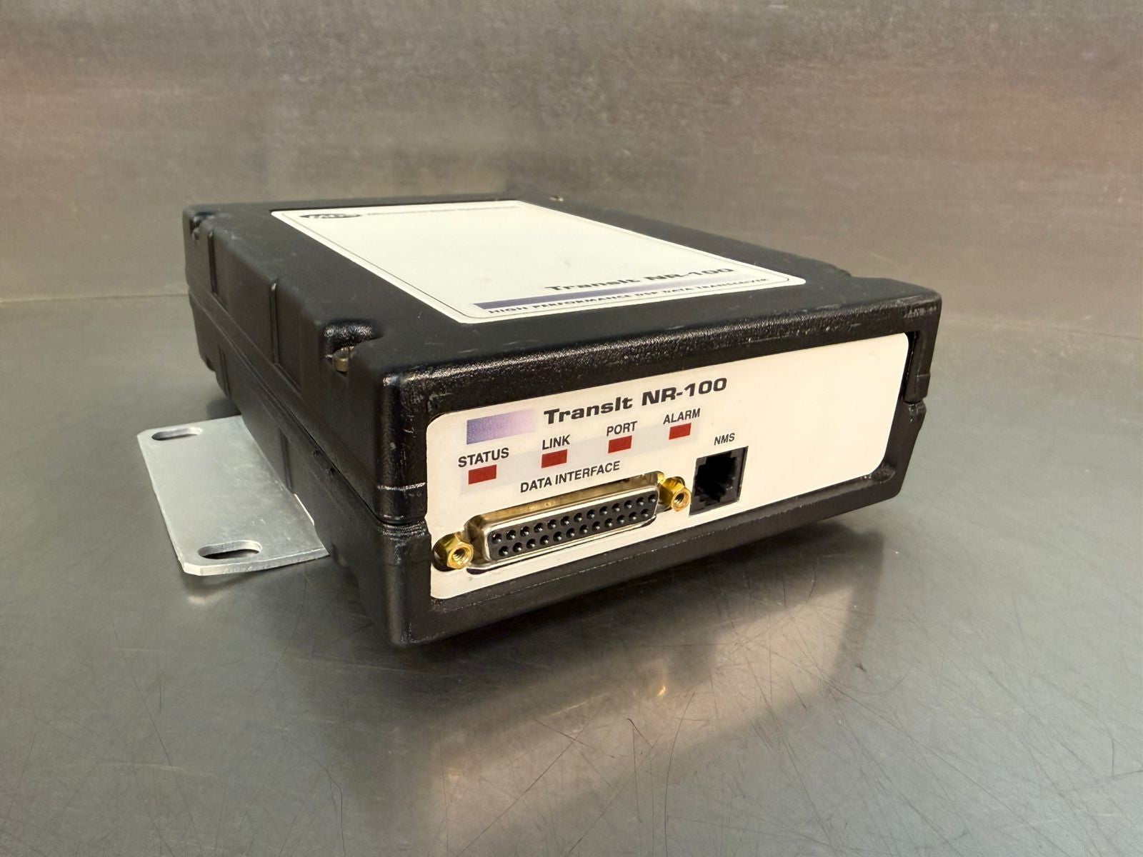 MDS Microwave Data Systems NR-100 Trans NR100XAFNAH Rev.K 13.8 VDC 2.5A  (9.3.5)