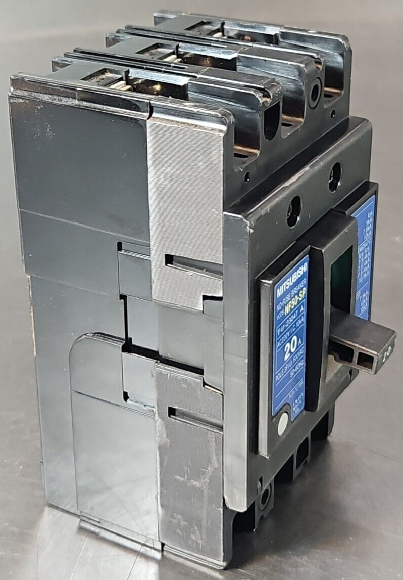 Mitsubishi NF50-SP 20A N-Fuse Breaker 3 Pole                            loc4C13
