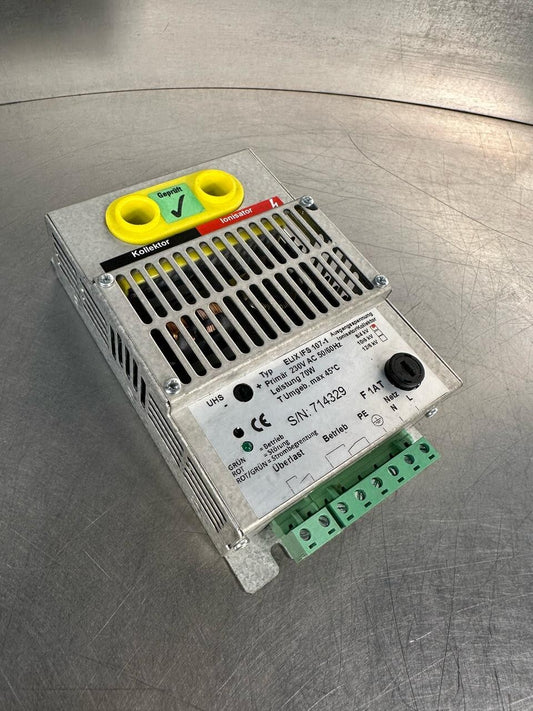 Elix IFS 107-1 IFS Ind. Filter High Voltage Transf 230VAC 8/4kV 70W (6.2.2)