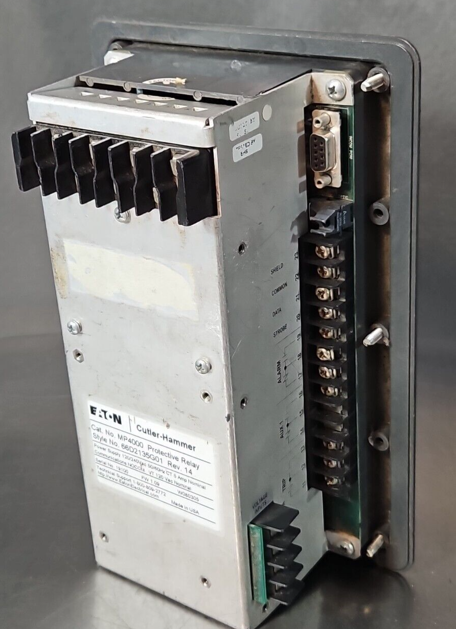 Eaton Cutler Hammer MP4000 Protective Relay  66D2135G01                 (BIN243)