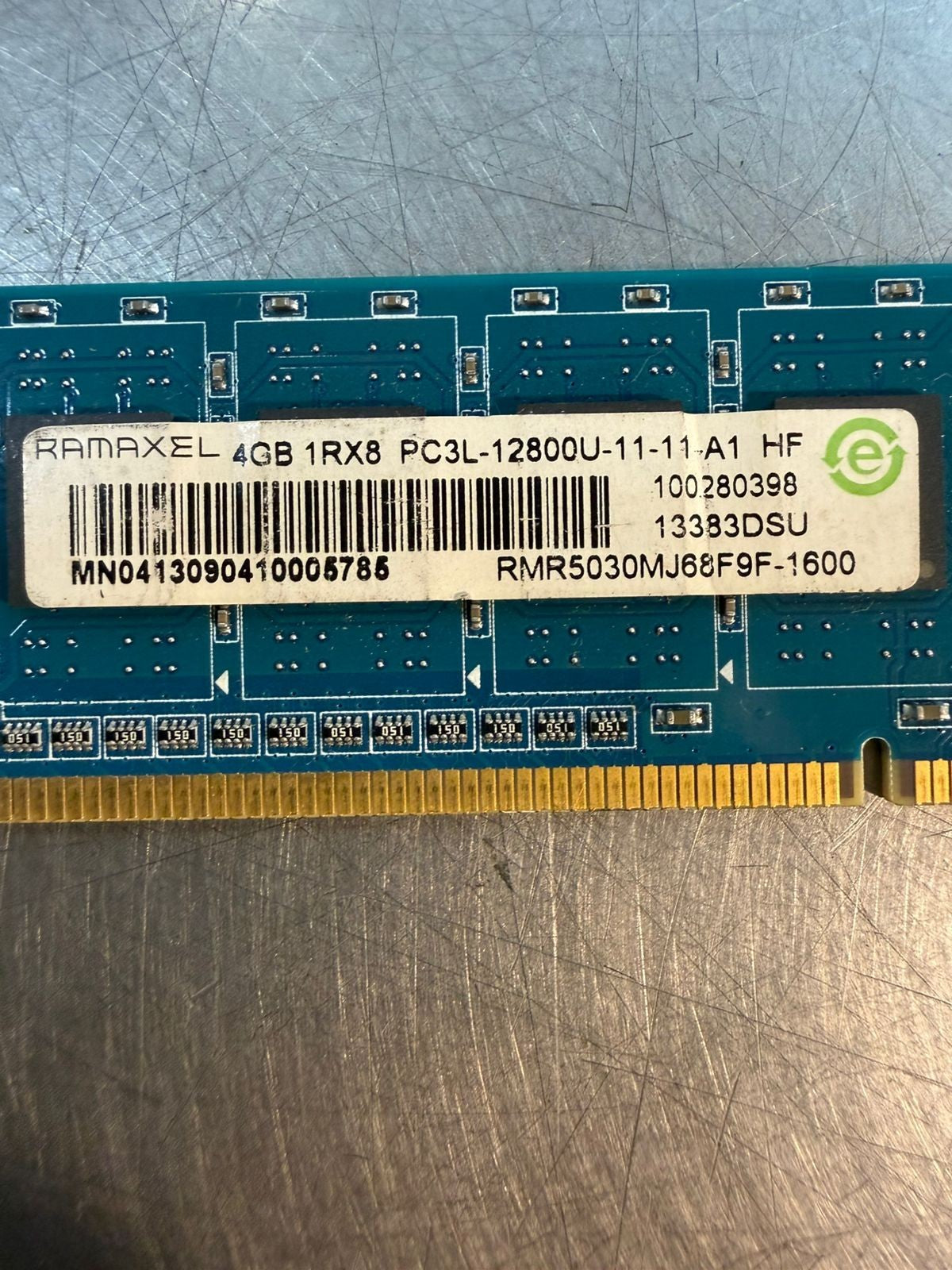 Ramaxel RMR5030MJ68F9F-1600 4GB 1RX8 PC3L-12800U-11-11-A1 (5.3.5)