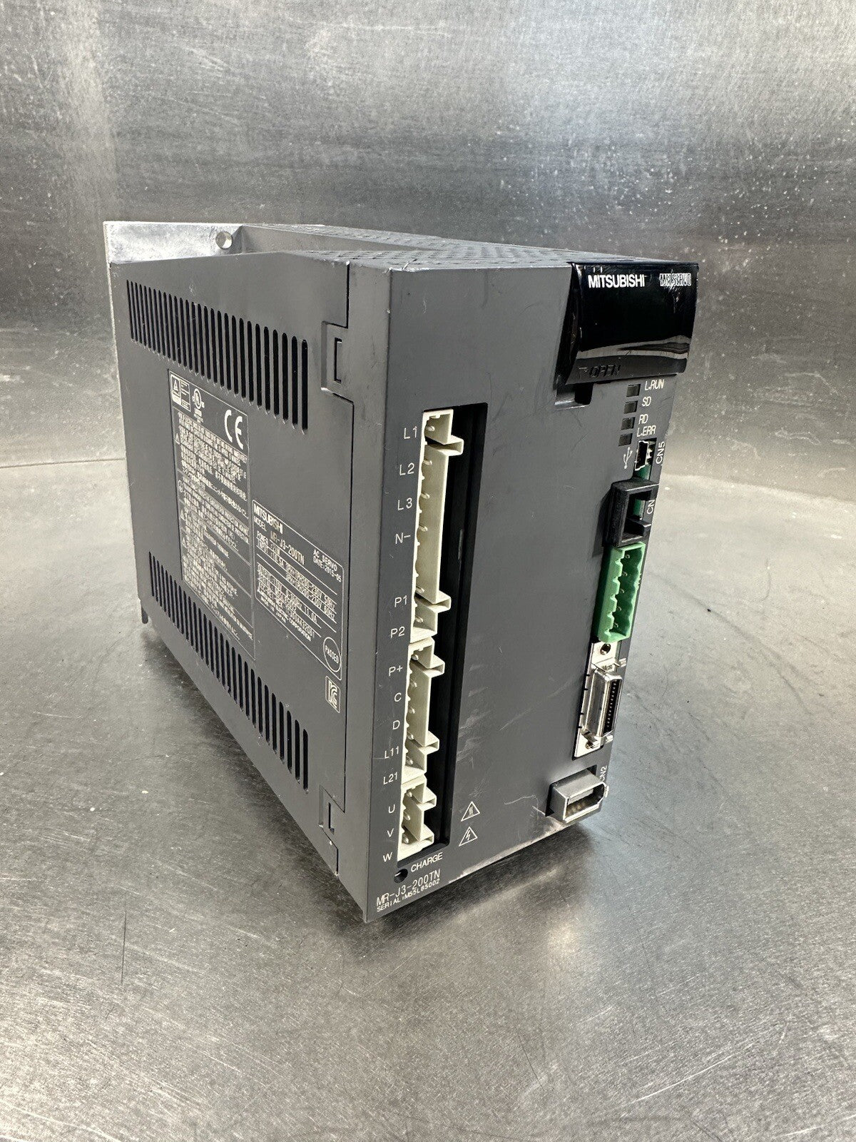 MITSUBISHI AC SERVO MR-J3-200TN  (BIN-1.2.4)