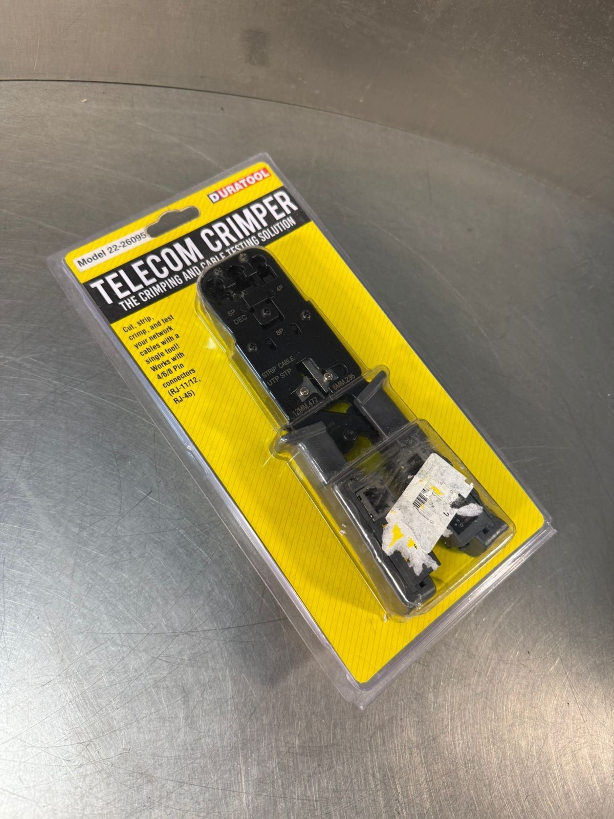 Duratool Telecom Crimper 22-26095                                  (7.4.2)