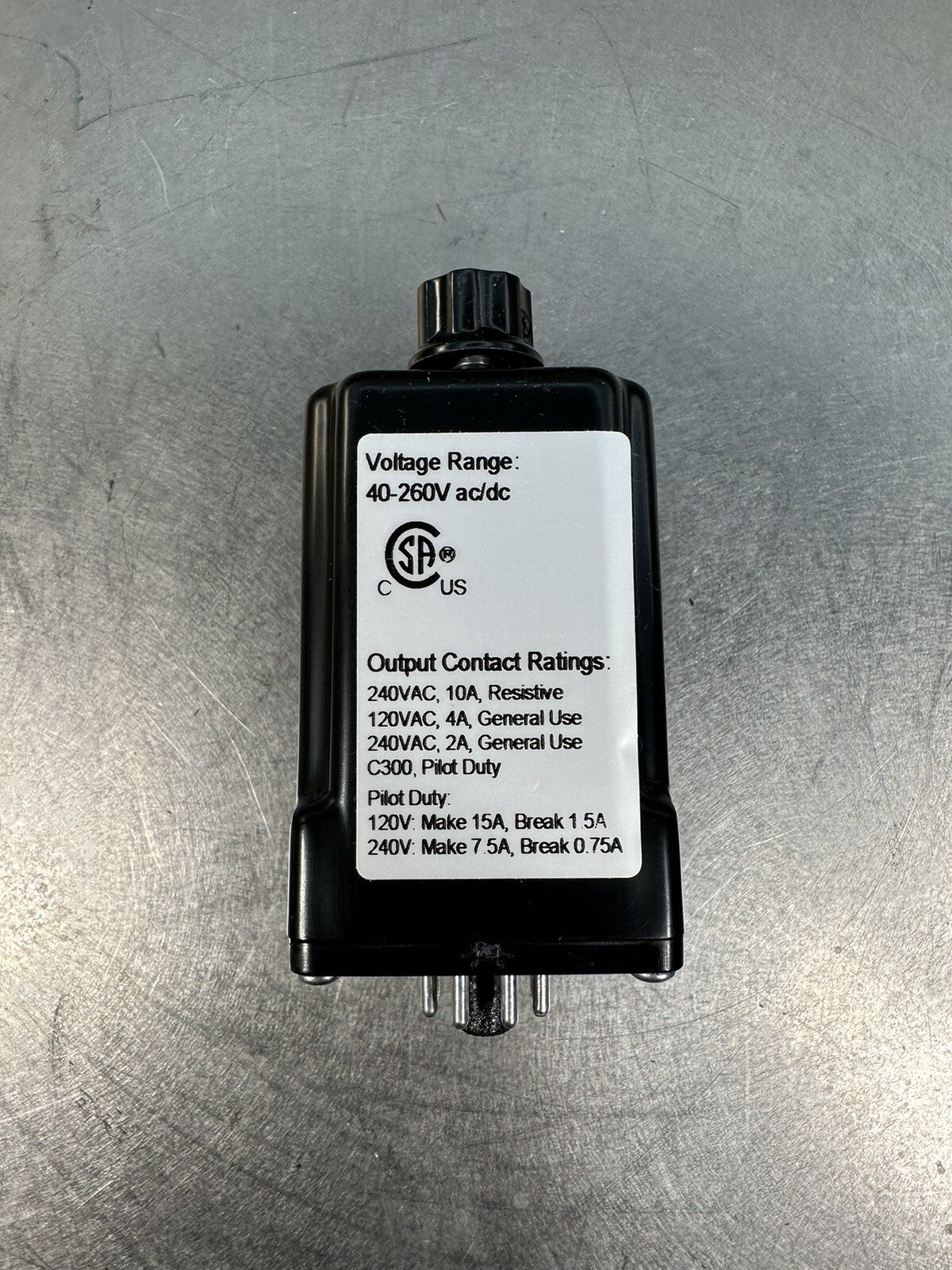 TIME MARK SIGNALINE 338 H 10SEC 10 Amp Recycle Timer Timing Relay  (BIN-1.1.1)