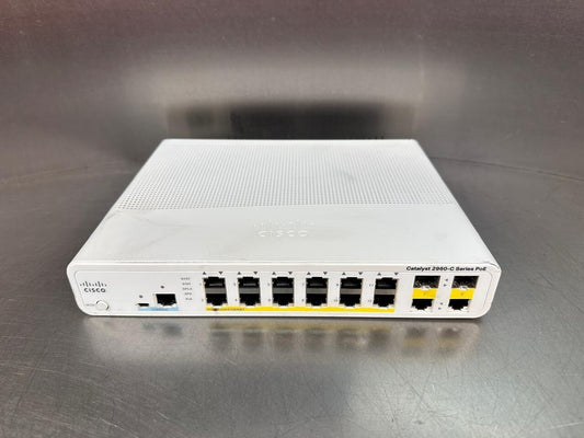 Cisco Catalyst WS-C2960C-12PC-L  V01 12-Port FE PoE Compact Switch ( 7.5.4)