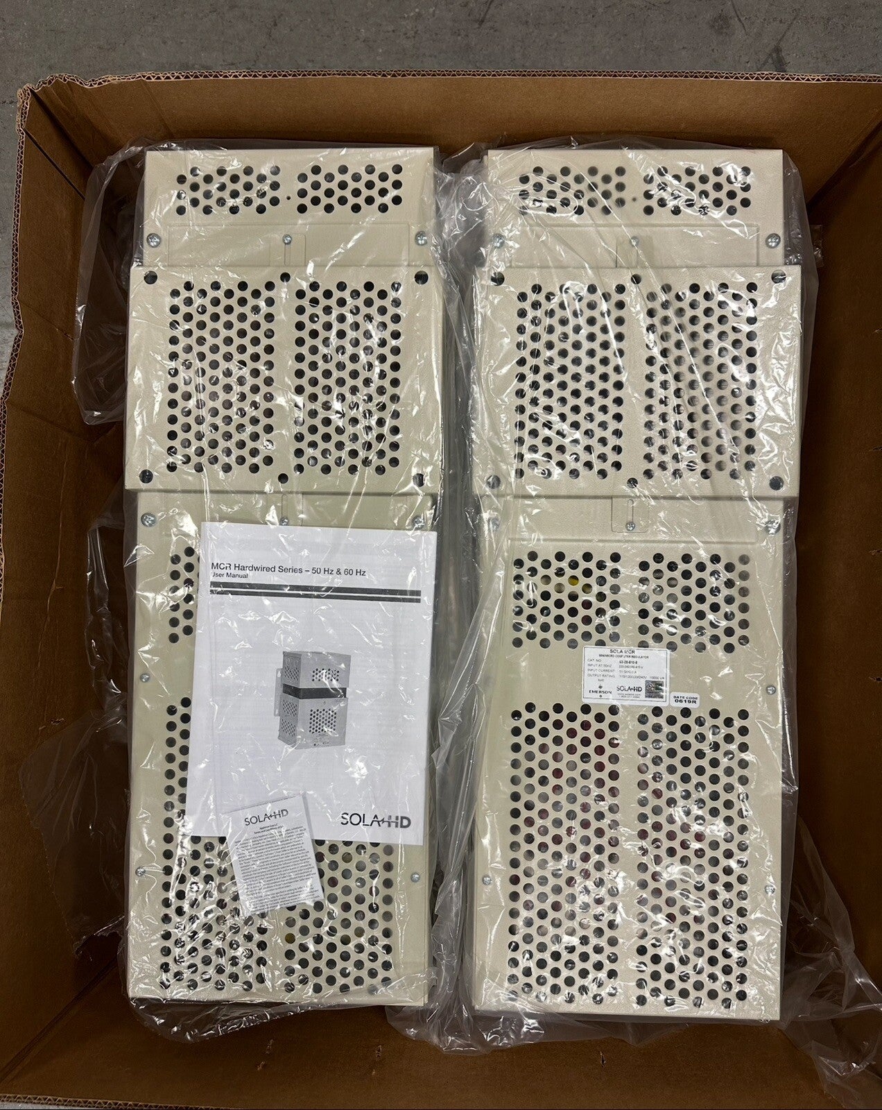 Sola MCR 63-28-315-8 10000 VA 208/480 Volt Constant Voltage Transformer (6.6.1)