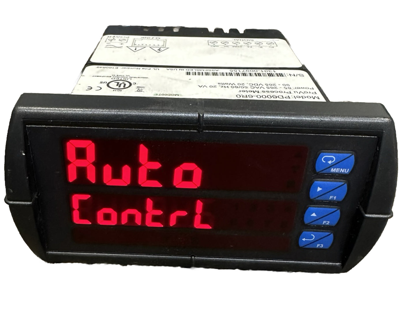 Precision Digital PD6000-6R0 Process Digital Panel Meter (BIN-1.5.5)