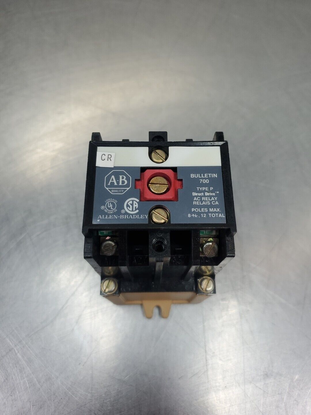 Allen Bradley 700-P200A1/B Type P AC Control Relay.                        4C-13