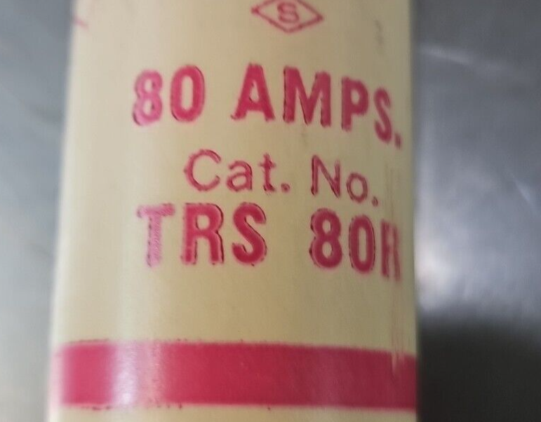 Ferraz Shawmut TRS80R Tri-onic  Dual Element Time Delay 80A              loc4D35