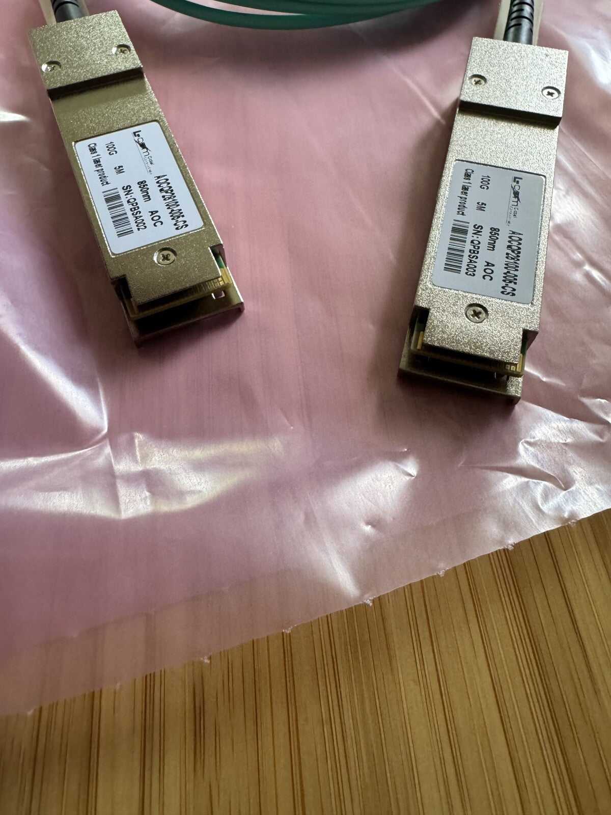 Active Optical Cable QSFP28 100Gbps, 5M, Cisco Compat/AOCQP28100-005-CS (BIN461)