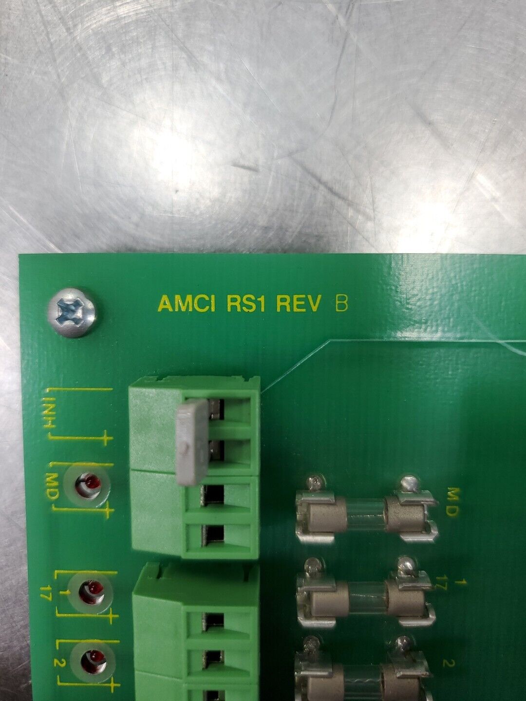 AMCI RS1 REV B CIRCUIT BOARD.                                               3E-2