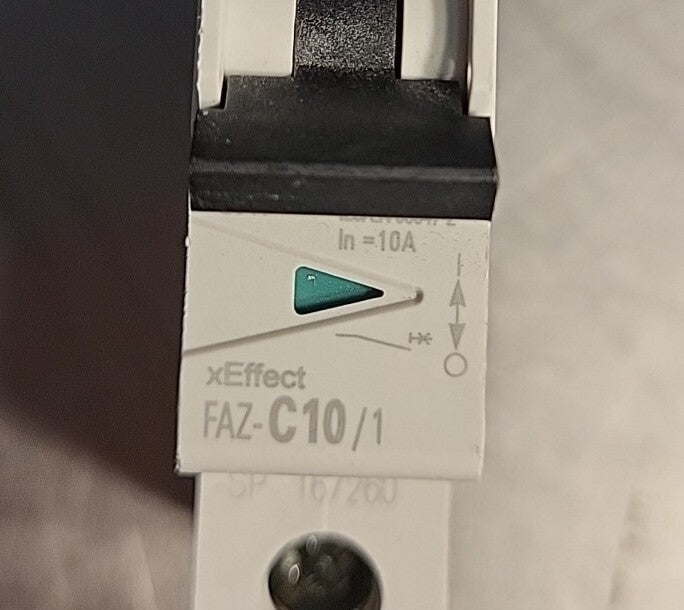 EATON FAZ-C10/1-SP 10A CIRCUIT XEffect (BIN354)