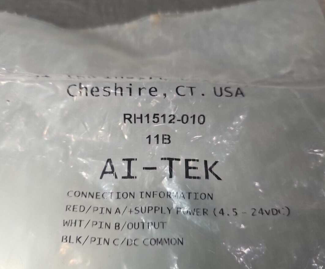 AI-TEK RH1512-010 Proximity Switch                                       loc5C23
