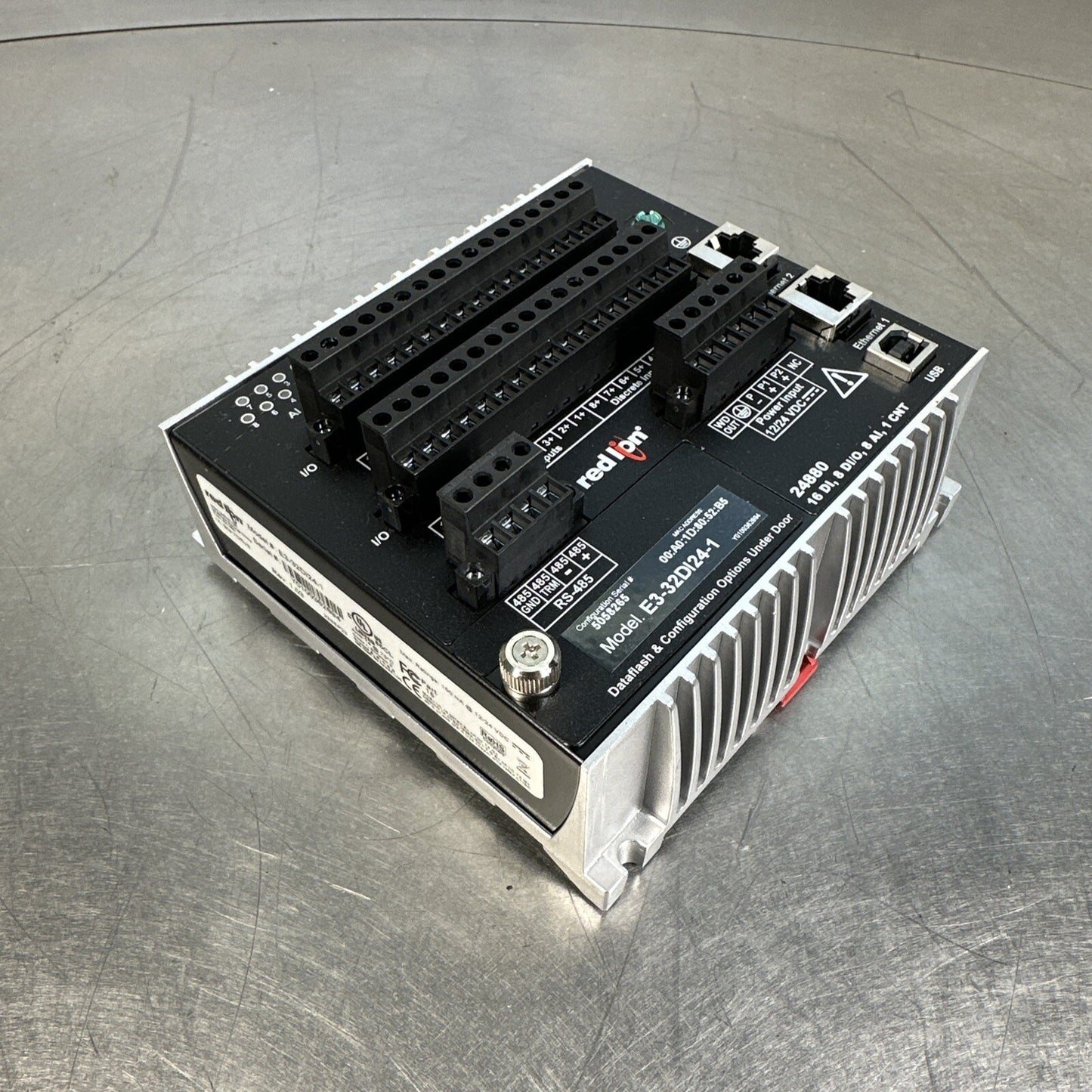 Red Lion E3-32DI24-1 I/O Module (BIN-1.3.4)