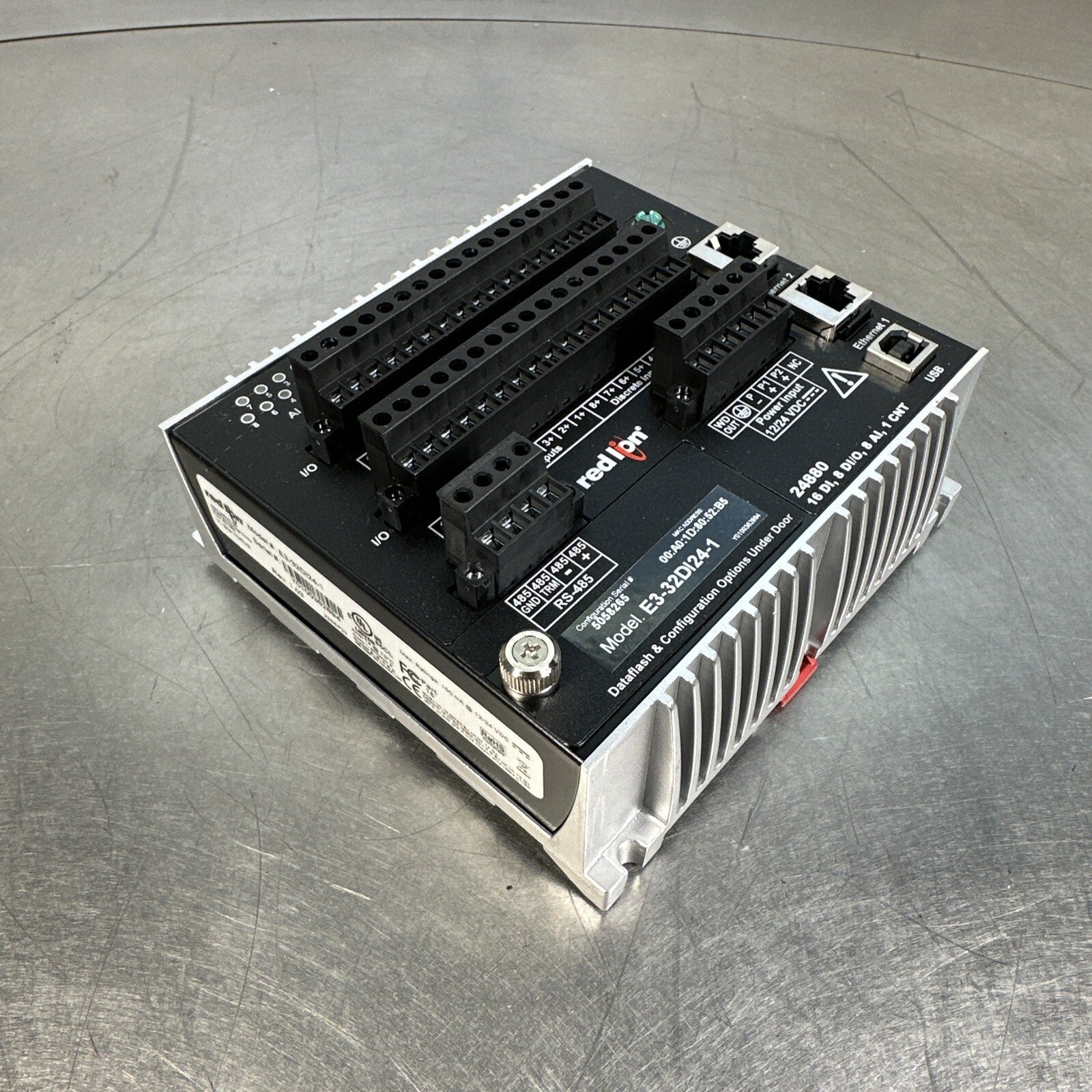 Red Lion E3-32DI24-1 I/O Module (BIN-1.3.4)