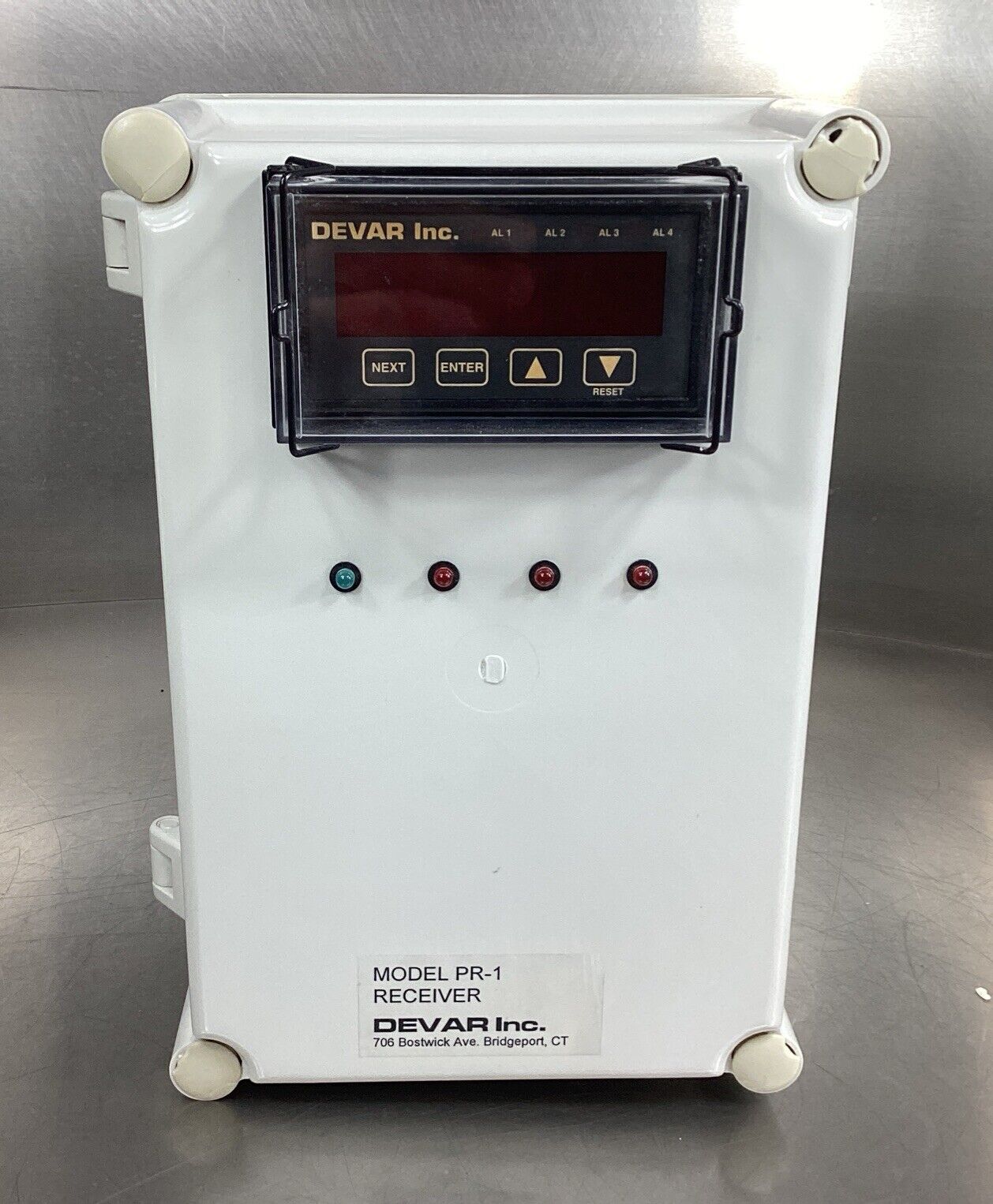 Devar Receiver Model PR-1  with Model 3019 Panel Meter       3A-27