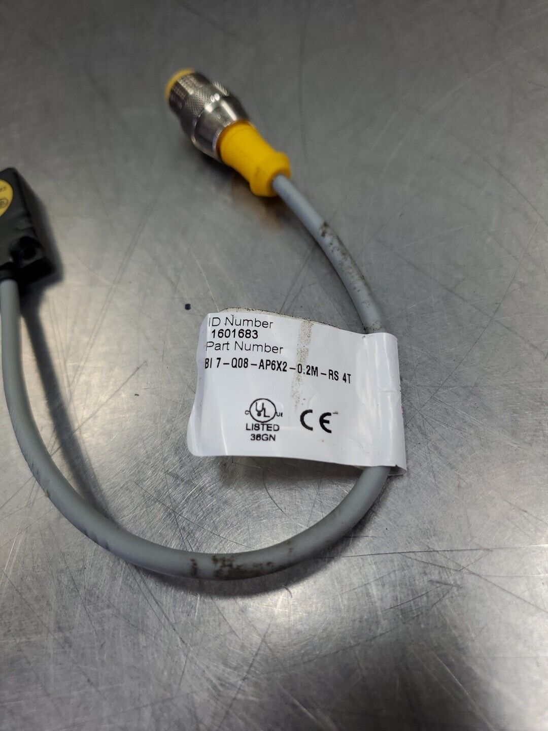Turck  BI 7-Q08-AP6X2-0.2M-RS 4T  Sensor, 10-30VDC, 200 mA                 5E-20