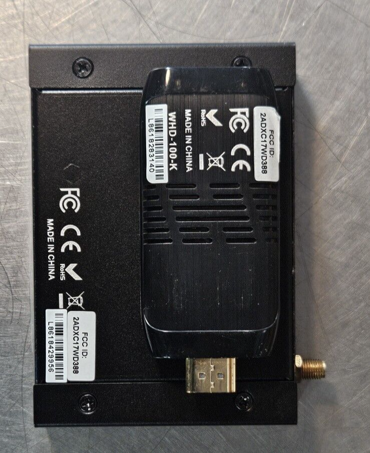 REI WHD-100-K receiver 1080p hdmi 50m wireless transmitter & receiver.  (BIN744)