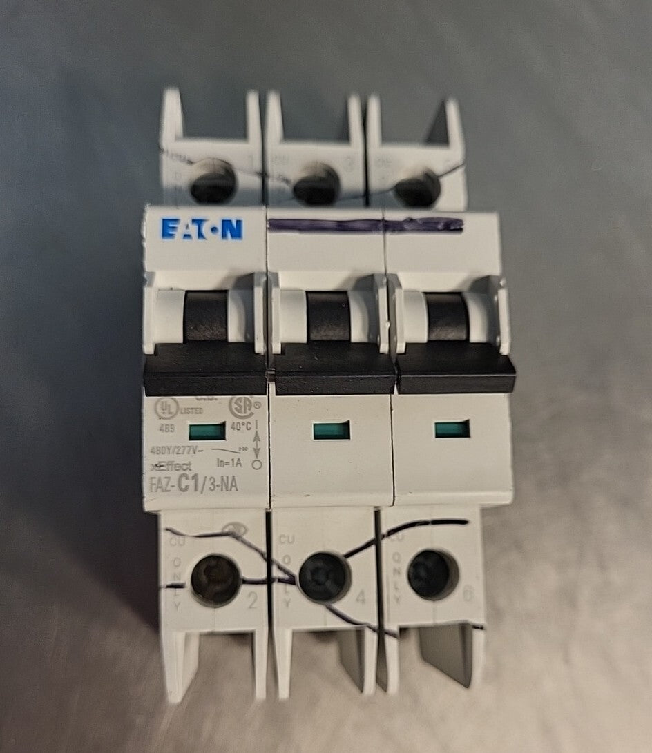 Eaton Faz-C1/3-NA miniature circuit breaker         (BIN 354)