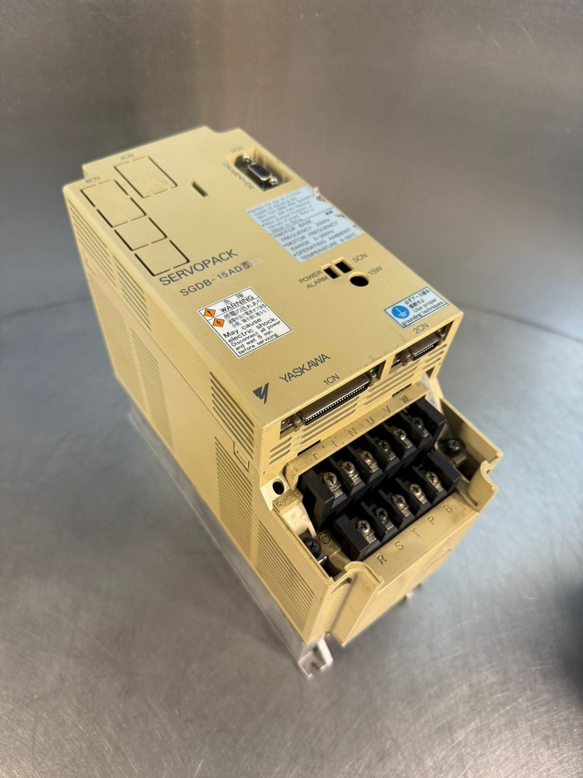 Yaskawa SGDB-15ADG Servo Drive ServoPak 3 Phase, 200/230V AC  (8.3.6)