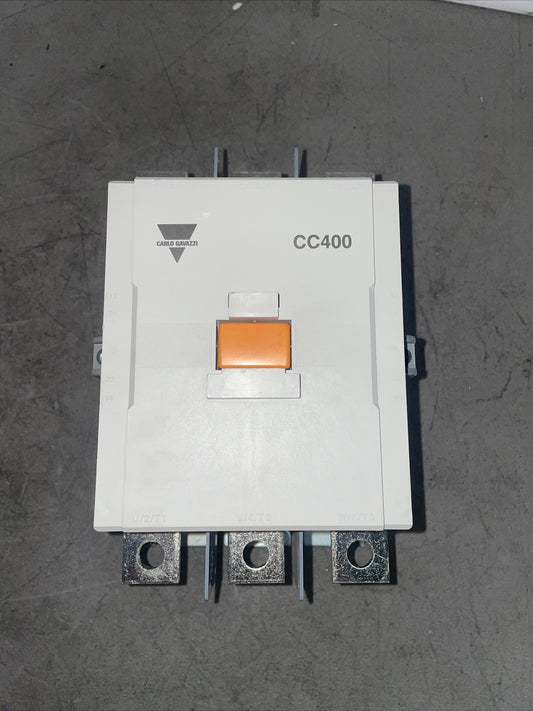 CARLO GAVAZZI  CC400S  CONTACTOR  400AMP 100-240VAC or 100-220VDC Coil (Bin234)
