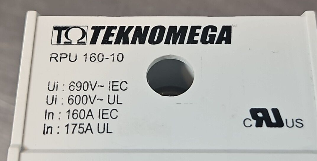 Teknomega RPU 160-10 Power Distribution Terminal Block                   loc4B11