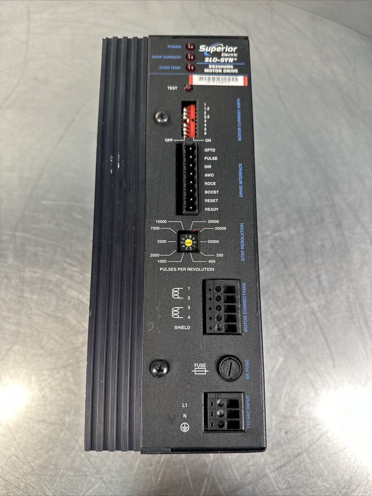 Superior Electric Slo-Syn SS2000D6 Stepper Motor Drive Driver (BIN-1.4.2)