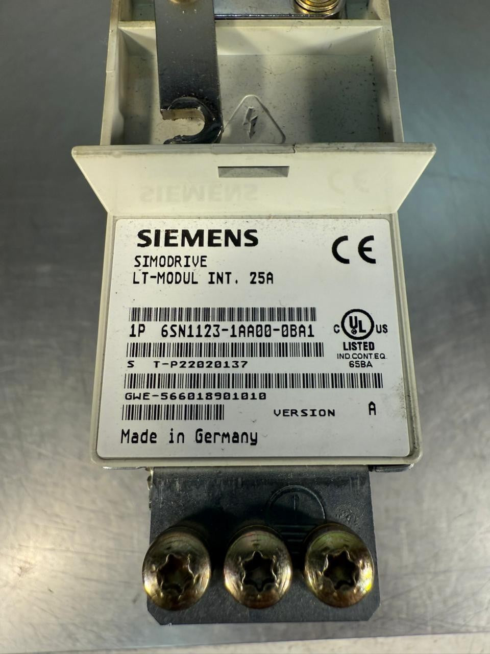 Siemens 6SN1123-1AA00-0BA1 Simodrive / 6SN1118-0DM23-0AA0         (12.5.1)