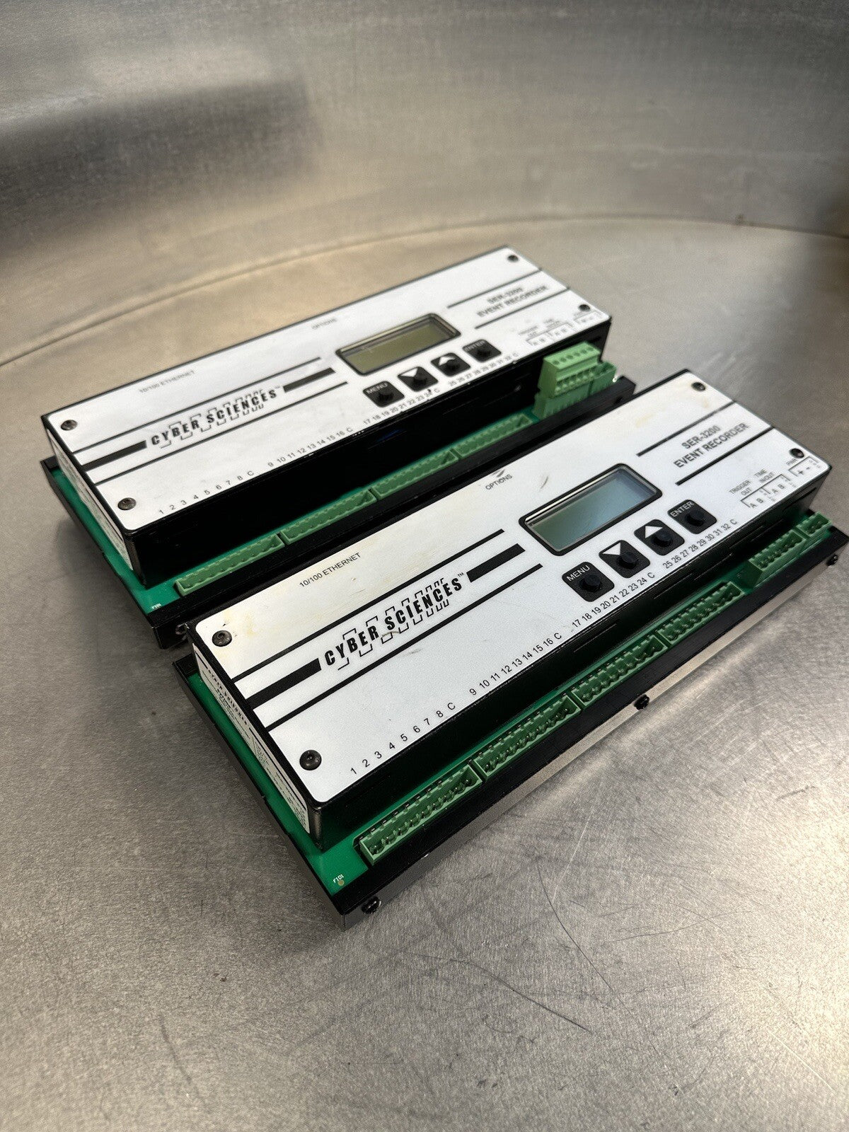 CYBER SCIENCES SER-3200 CYTIME EVENT RECORDER SER-3200  24VDC        (BIN-1.2.2)