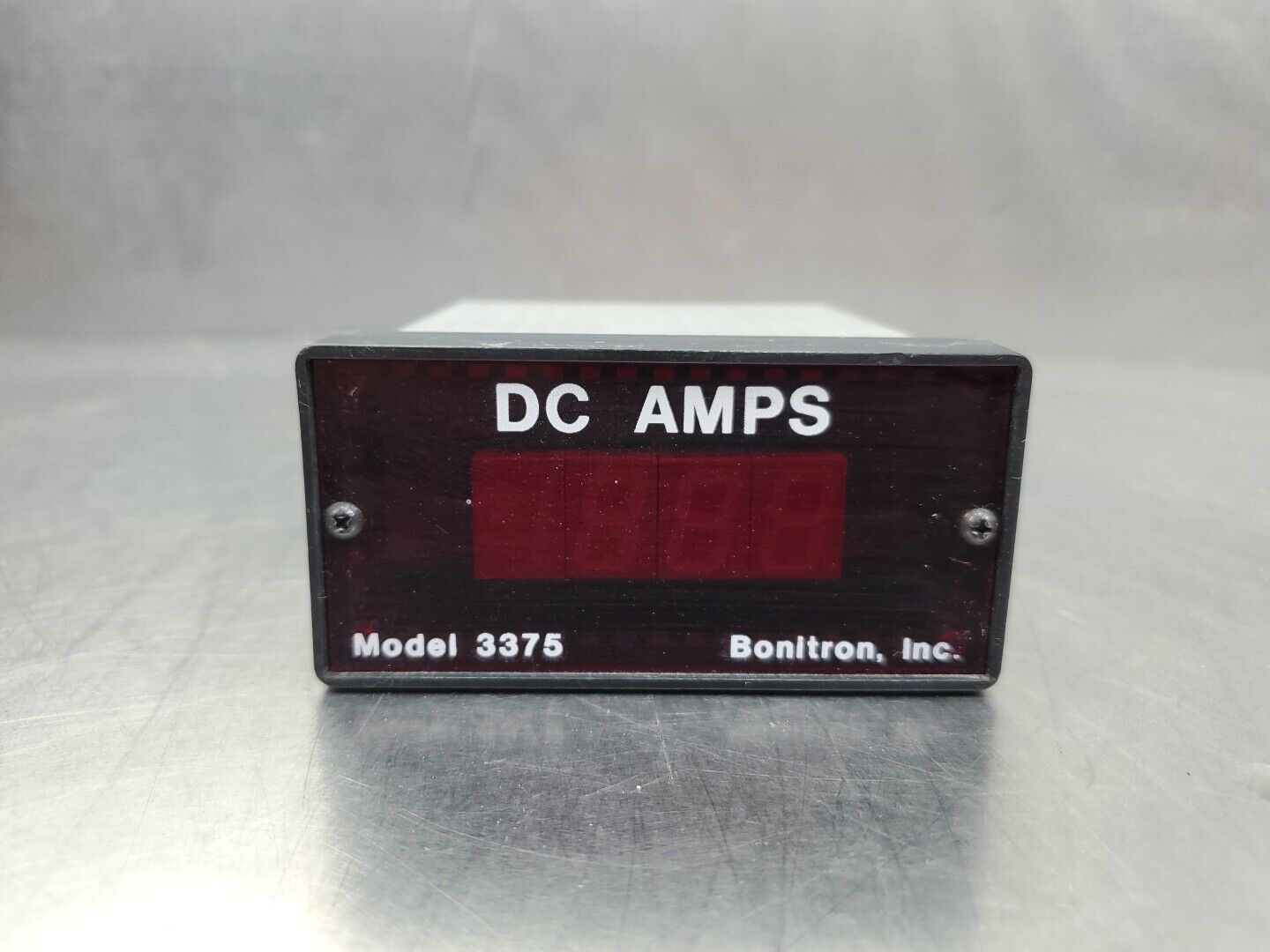 BONITRON Model 3375 DC Amp Display Meter.                                     2D
