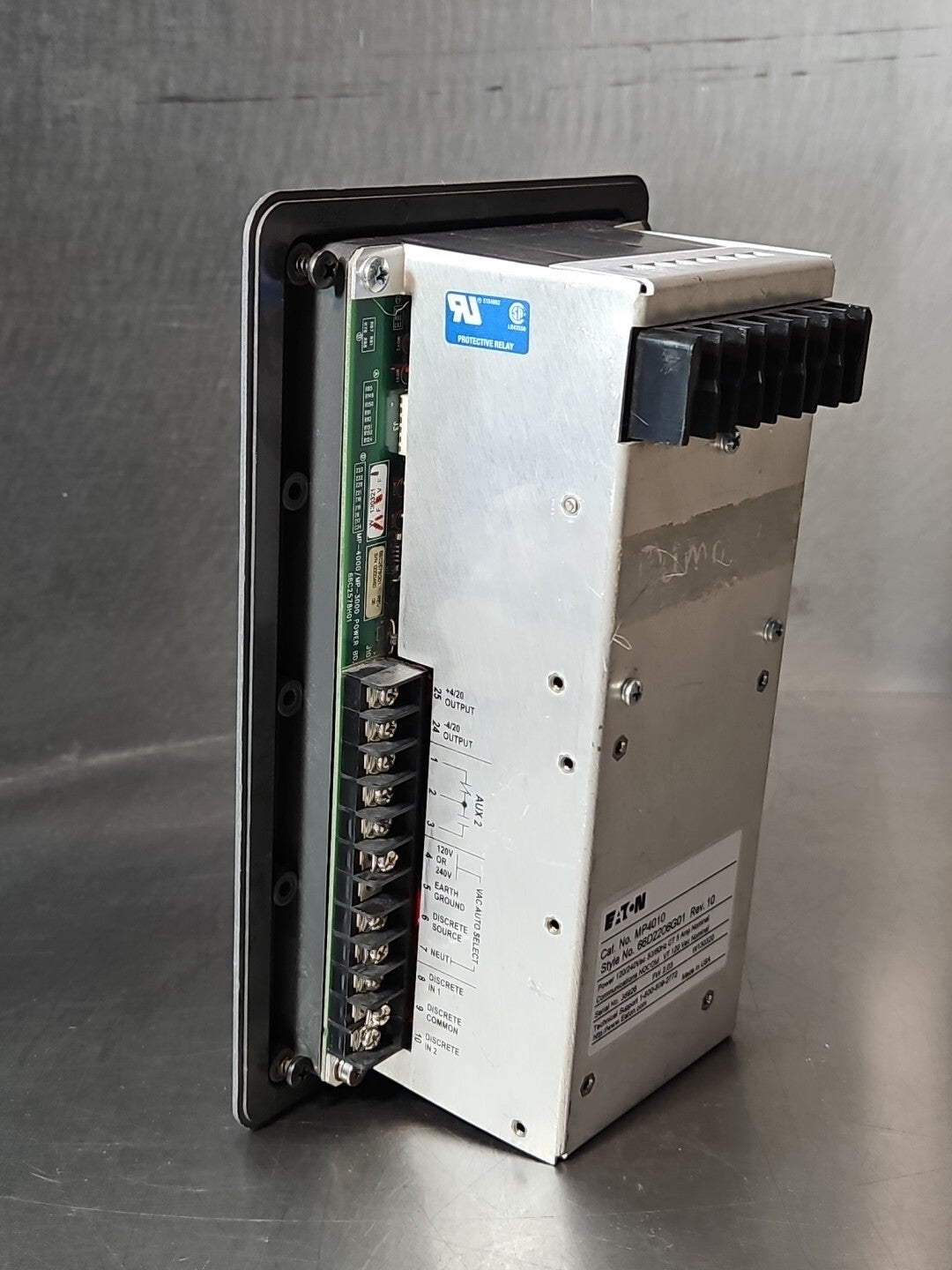 Eaton MP400  Motor Relay (66D2206G01) 120/240V 50/60Hz                  (BIN424)