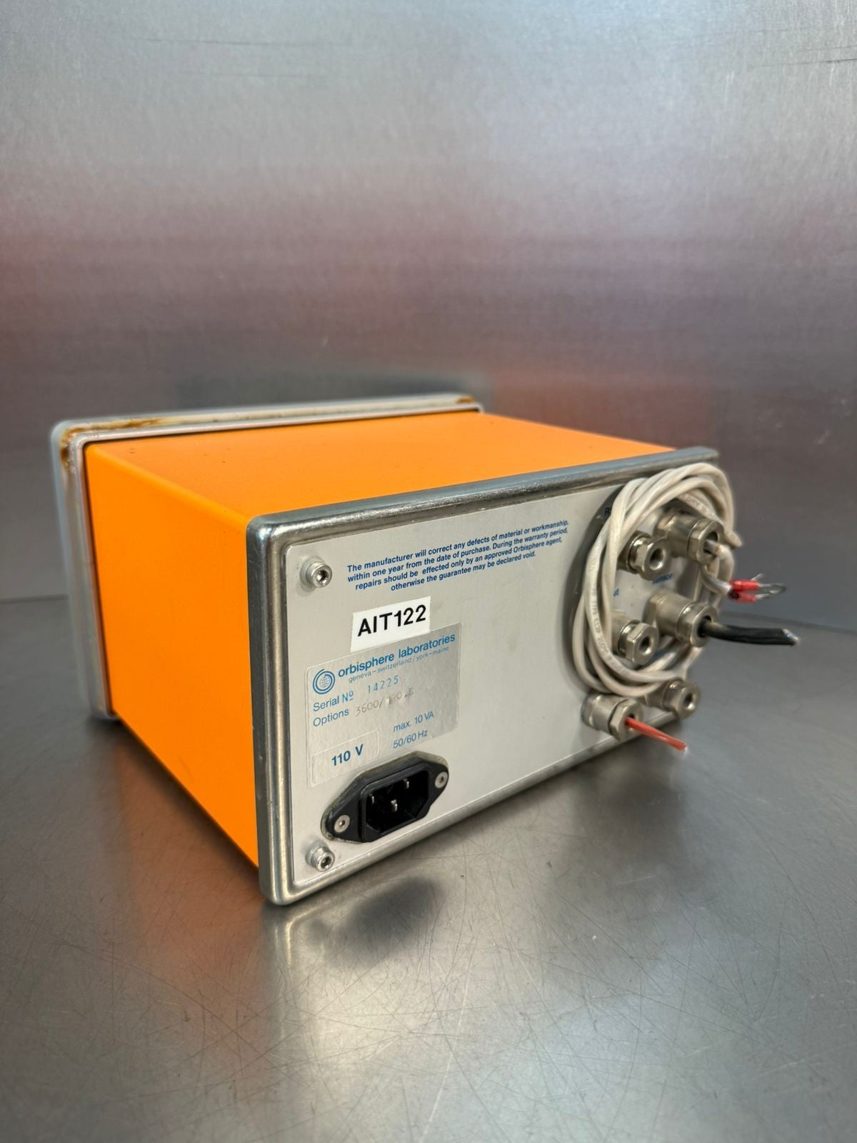 Orbisphere Laboratories Model 3600 Analyzer  50/60Hz  (2.4.4)