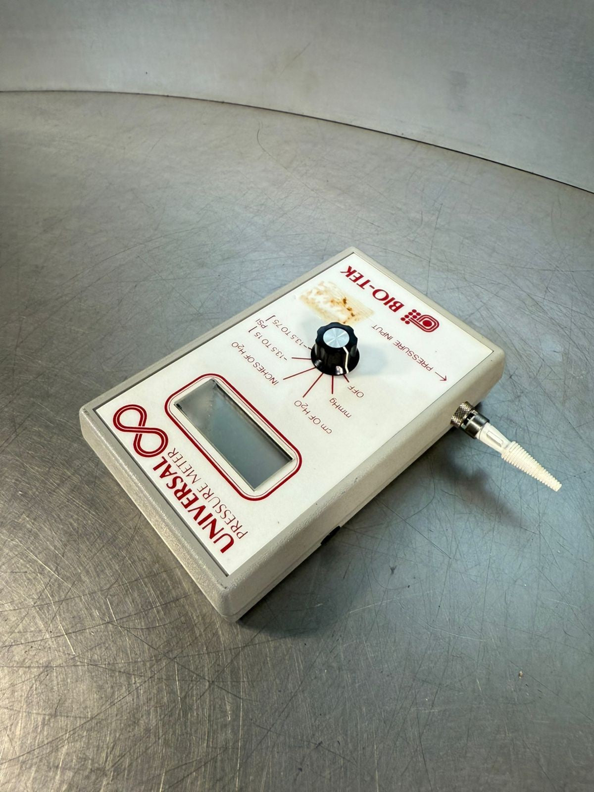 Bio-Tek Universal Pressure Metter                     (6.2.2)