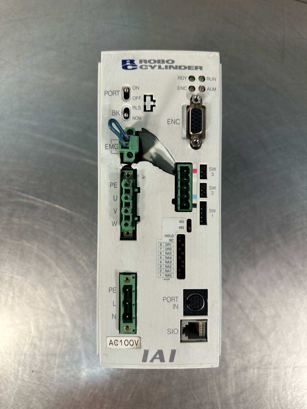 Robo Cylinder RCS-C-SM-I-100-DV-1 / RCS-SM-I-100-M-400-S            (7.5.1)