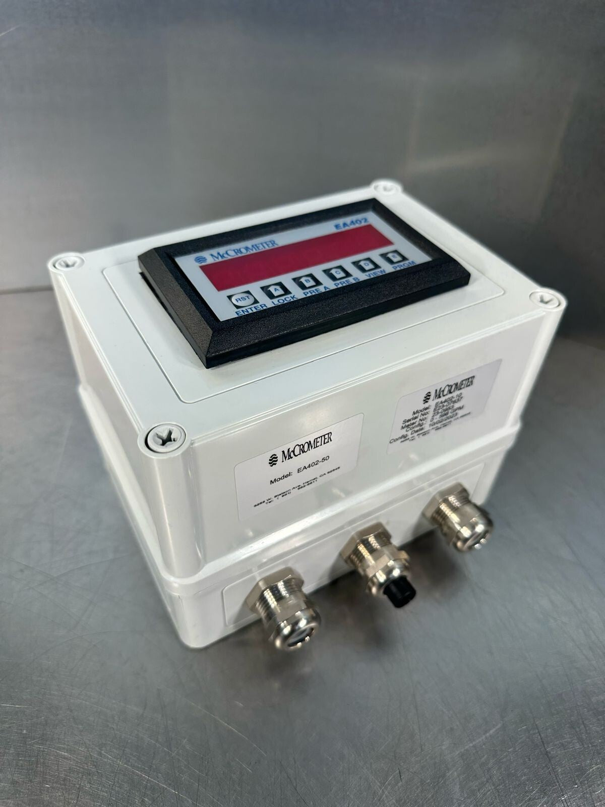 Mccrometer Panel Meter EA402 LCN4X1/8DINH3 EA402-50  / EA402-10     (3.2.3)