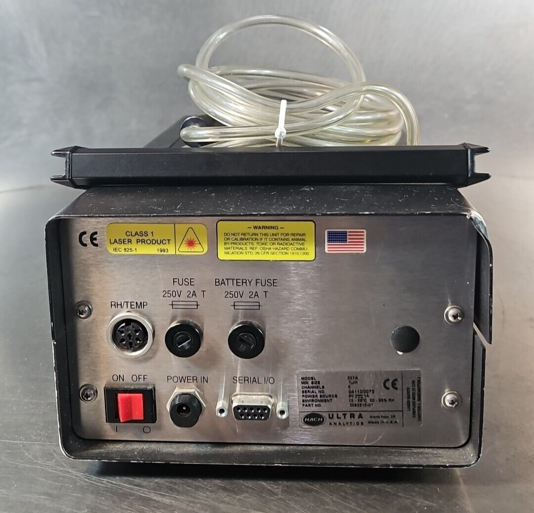 Hach/MetOne 237A Portable Airborne Laser Particle Counter               (BIN434)