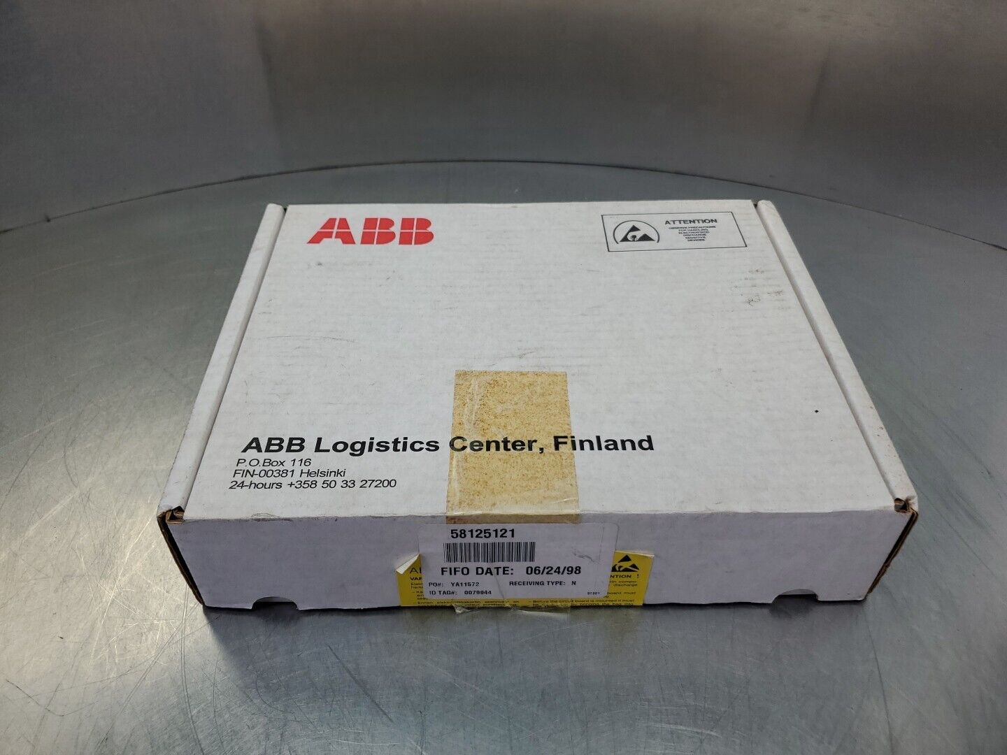 ABB SAFT 189 TSI (58125121) TACHO/SERIAL COMM. CARD.                          3A