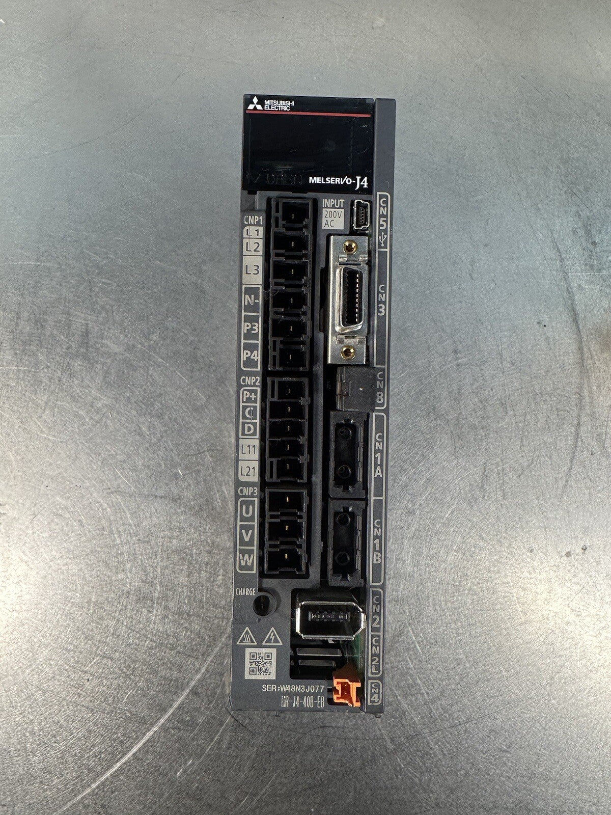 Mitsubishi MR-J4-40B-EB Melservo-J4 Controller. (BIN-1.2.4)