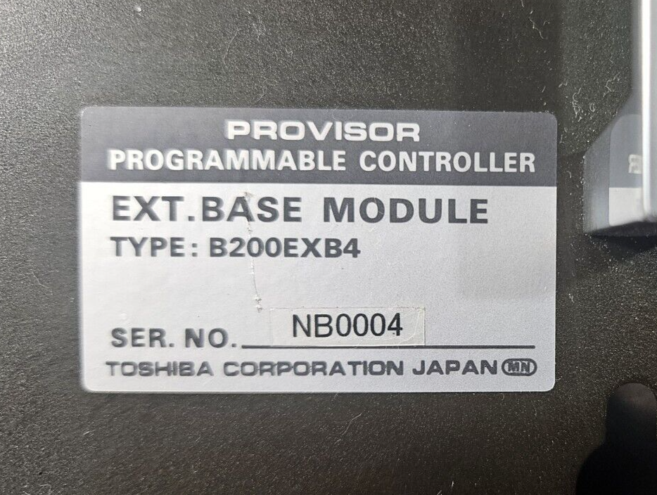 Provisor B200EXB4  Programmable Controller Extension Base Module        (BIN644)
