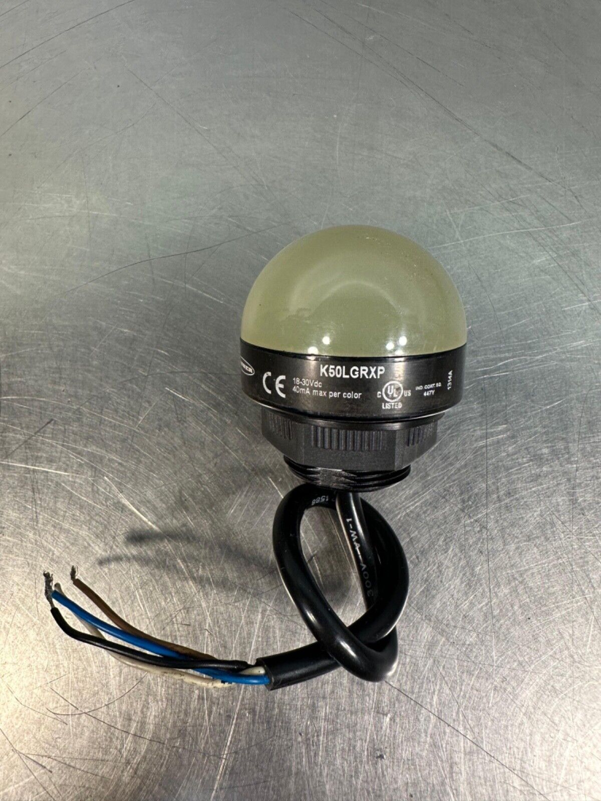 Banner K50LGRXP  - 18-30VDC 40mA Signal Light.               (5E-30))