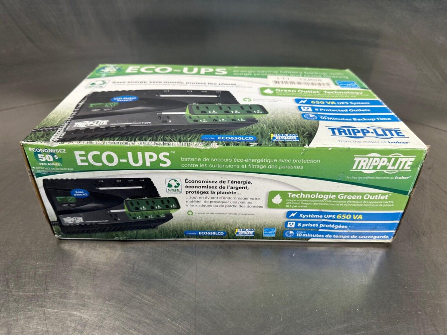 TRIPP LITE ECO650LCD / ECO650LCD - NEW ON BOX (3A-21)