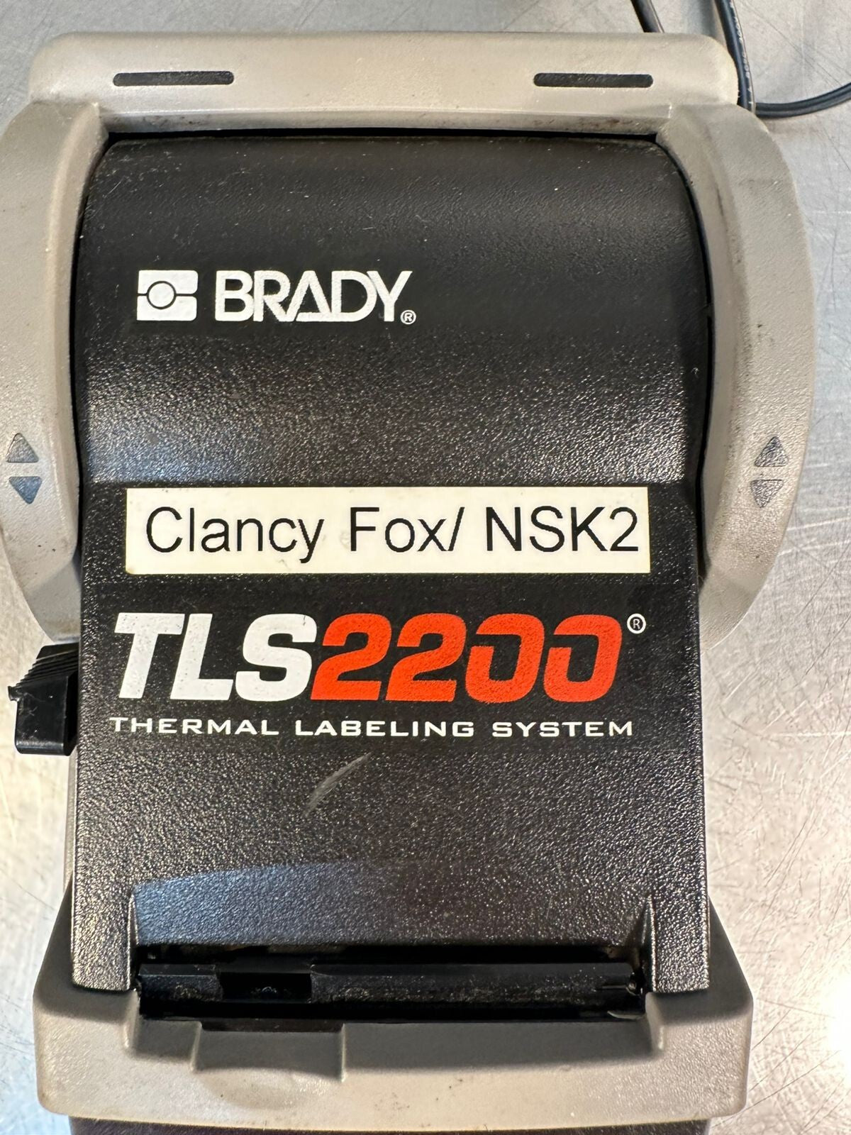 Brady TLS2200 Thermal Labelling System Printer Clancy Fox /NSK2 (5.5.3)
