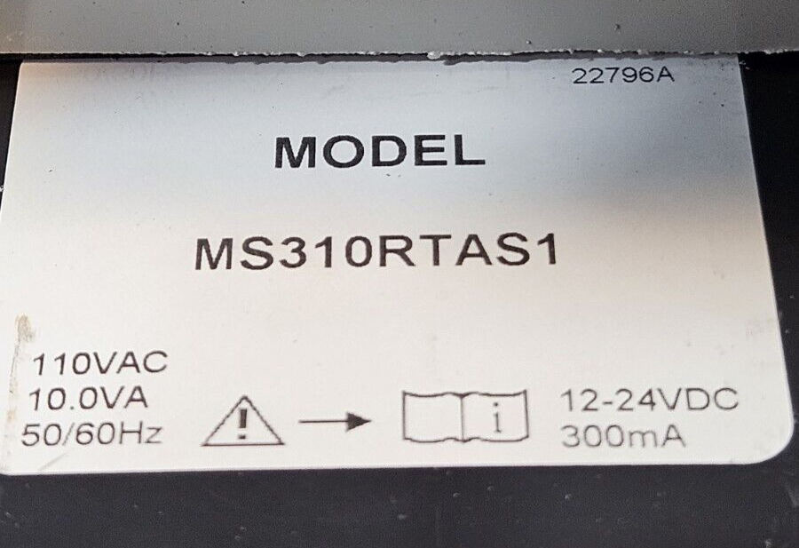 Hoffman A-666DL / MS310RTAS1  junction box  w/relay                     (BIN411)