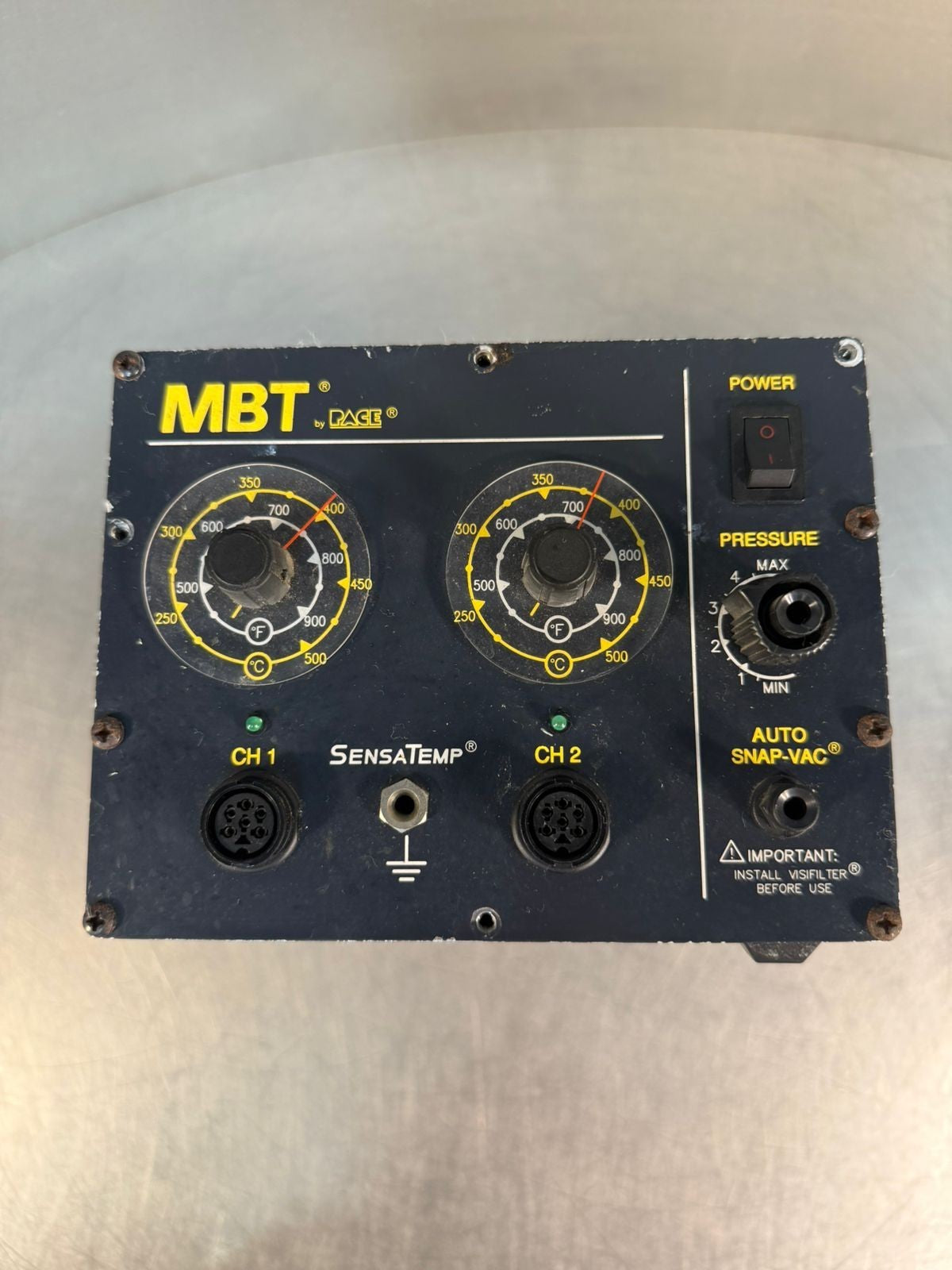 Pace Mbt PPS-80A SensaTemp 7008-0209-01 Sr-3 Safety Rating         (8.3.6)