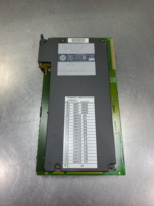 Allen Bradley 1771-IAD/C 120V AC/DC Input Module.                          3D-35
